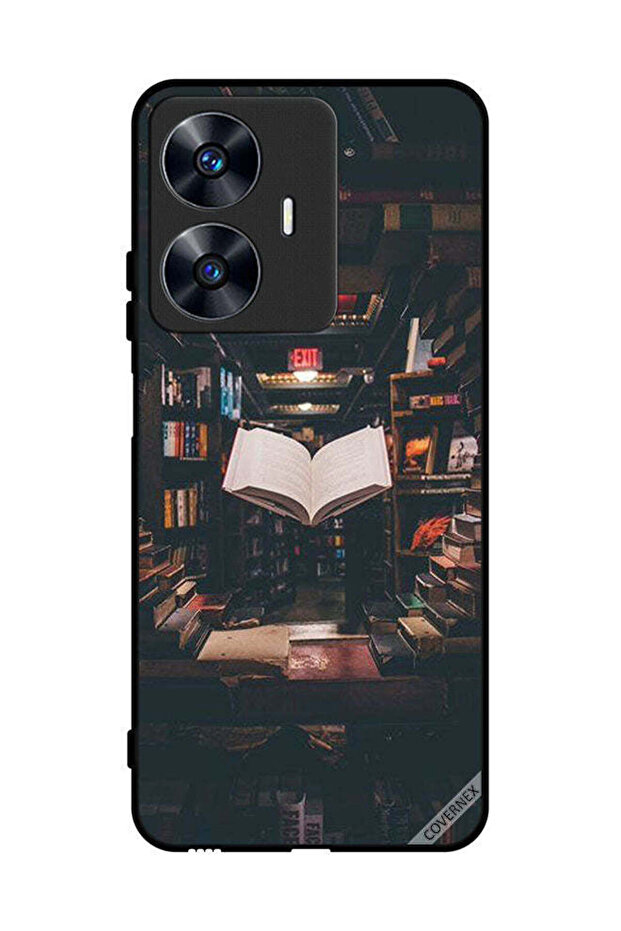 غطاء حماية لهاتف Realme C55 Library