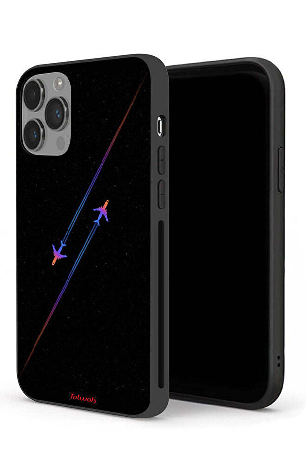 غطاء حماية لجهاز Apple iPhone 14 Pro Max برسومات طائرات