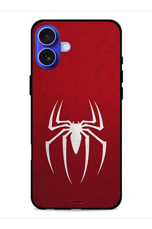 Apple iPhone 16 Plus Protective Case Cover Spider Icon