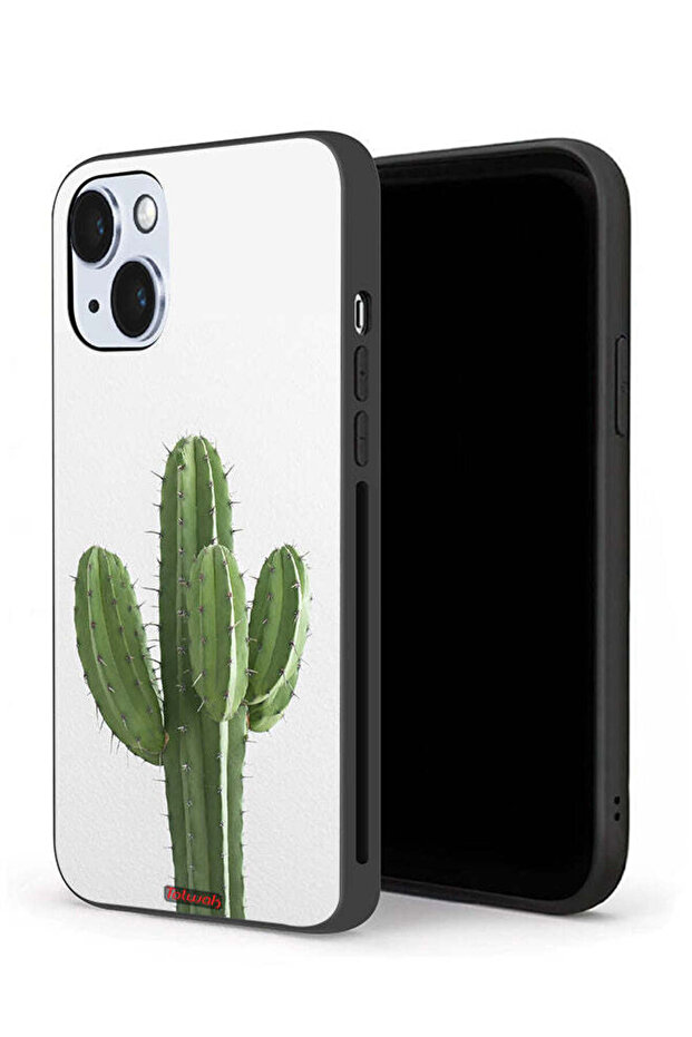 جراب حماية لجهاز Apple iPhone 14 Plus بنقشة نبات الصبار