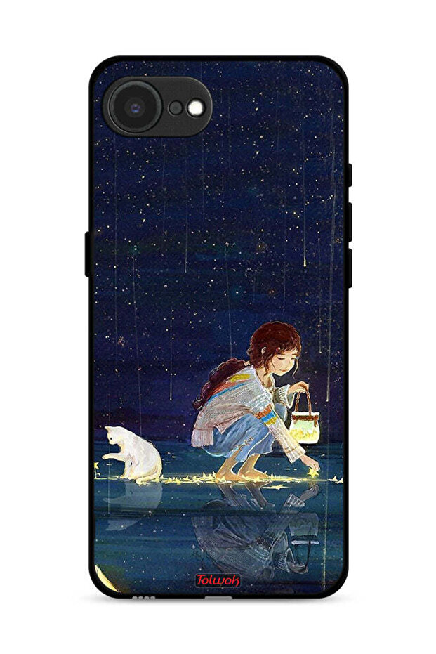 غطاء حماية لجهاز Apple iPhone 16e - فن جمع النجوم