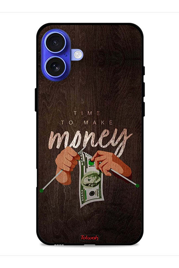 غطاء حماية لجهاز Apple iPhone 16 Plus - حان وقت كسب المال