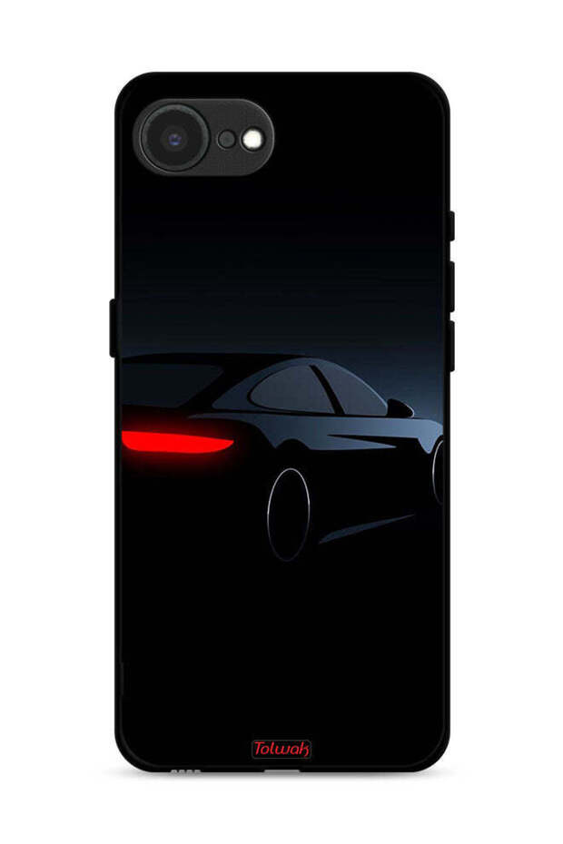 غطاء حماية لجهاز Apple iPhone 16e - سيارة داكنة