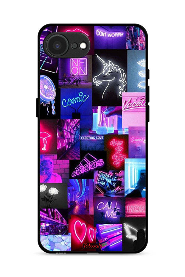 غطاء حماية لجهاز Apple iPhone 16e برسومات كرتونية