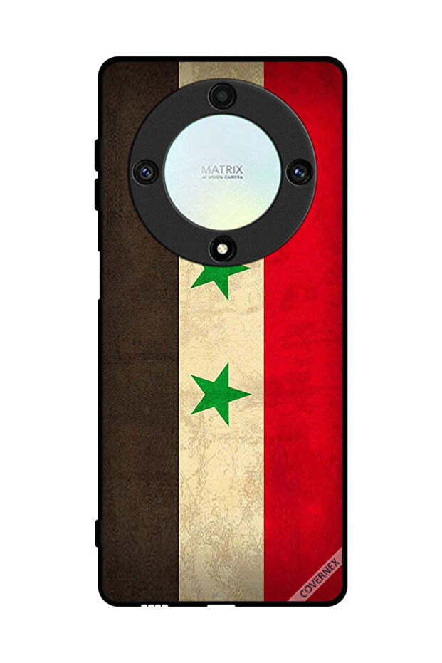 غطاء حماية لهاتف Honor X9a - علم سوريا