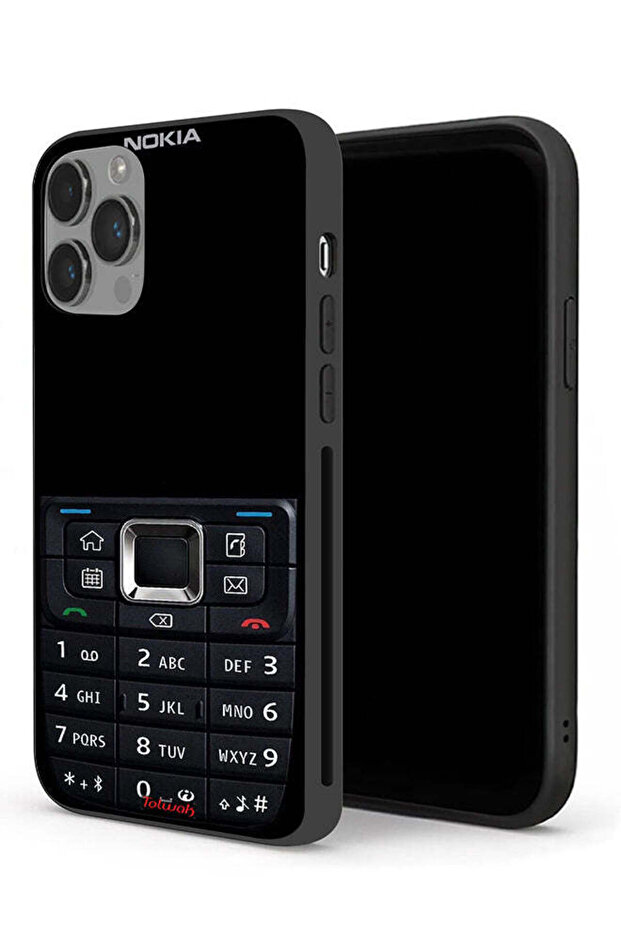 جراب حماية لجهاز Apple iPhone 14 Pro بنمط هاتف قديم