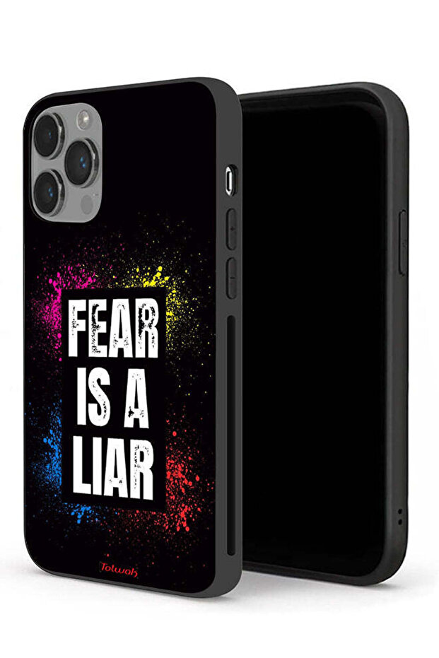 جراب حماية لجهاز Apple iPhone 14 Pro Max - الخوف كاذب