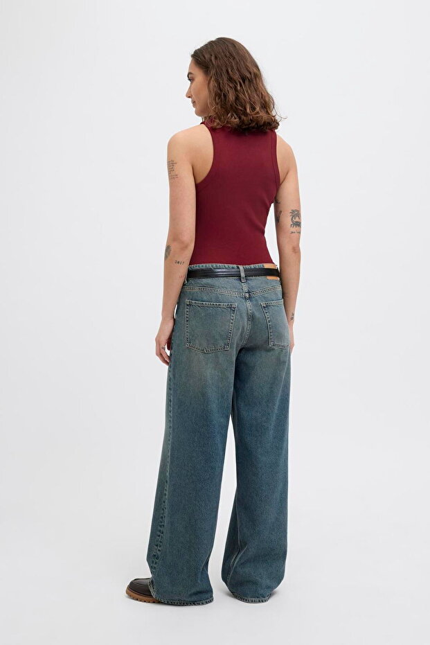 Kadin Halter Yaka Bluz - Forest - 7