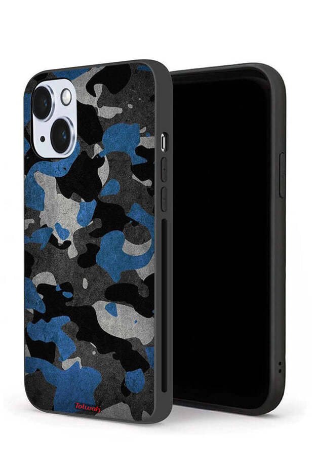 Apple iPhone 14 Plus Protective Case Camouflage Pattern - 1