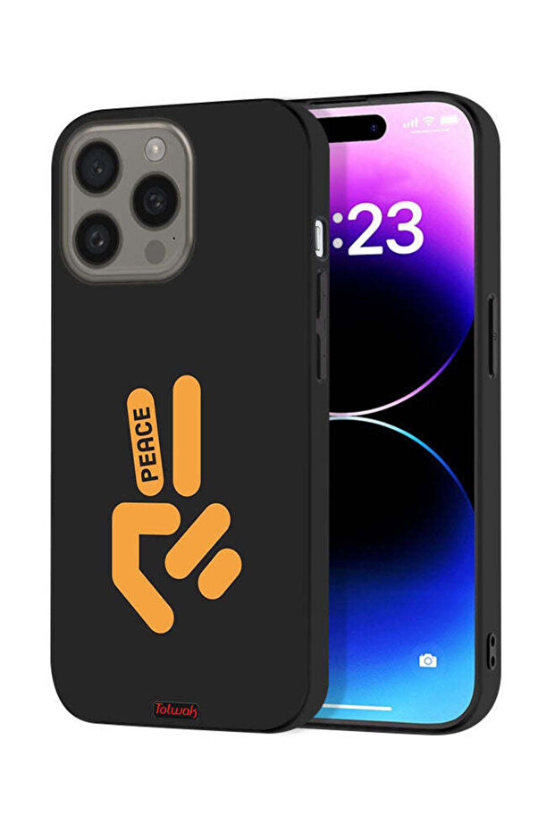 غطاء حماية لجهاز Apple iPhone 15 Pro Max من Peace