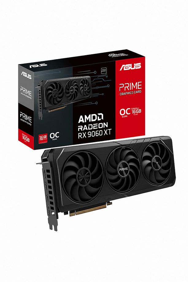 RX 9060 XT Prime OC Edition PRIME-RX9060XT-O16G 128 Bit GDDR6 16 GB Ekran Kartı - 1