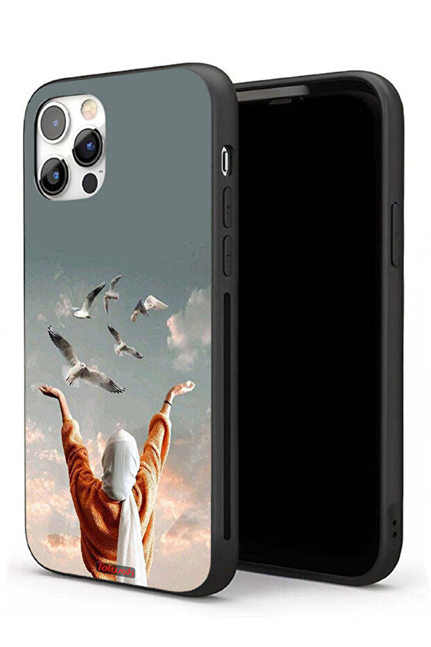 جراب حماية لجهاز Apple iPhone 11 Pro Max - طيور تحلق
