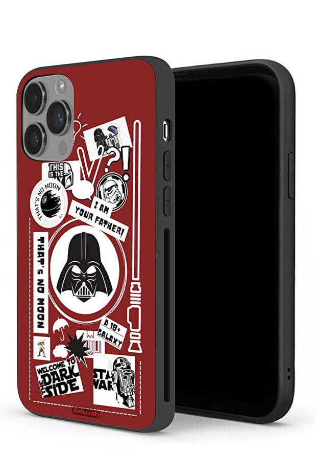 جراب حماية لجهاز Apple iPhone 14 Pro Max ملصق Welcome To The Dark Side
