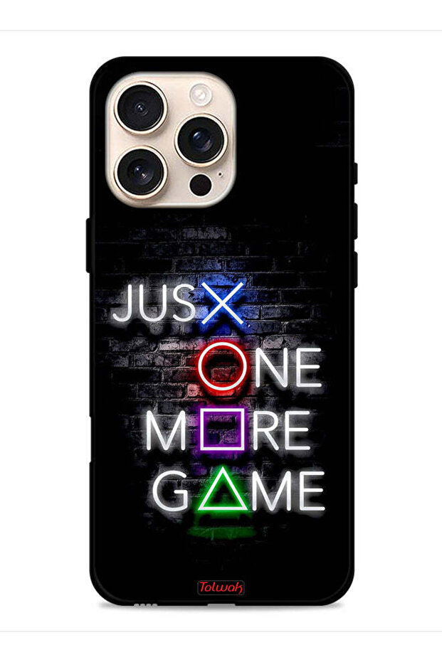 غطاء حماية لجهاز Apple iPhone 16 Pro Max - لعبة واحدة أخرى