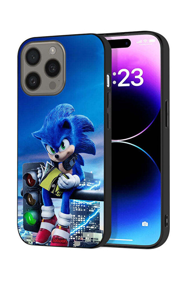 غطاء حماية لجهاز Apple iPhone 15 Pro Max Sonic Reading