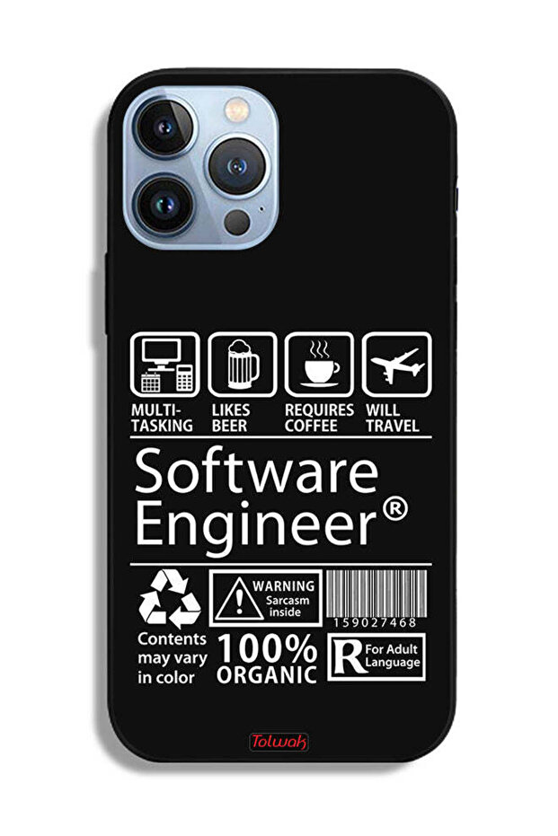 Apple iPhone 13 Pro Max Protective Case Software Engineer Sticker - 2