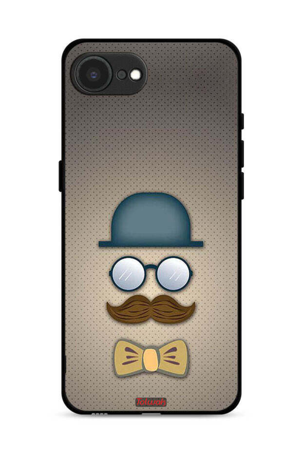 غطاء حماية لجهاز Apple iPhone 16e بتصميم رأس الرجل