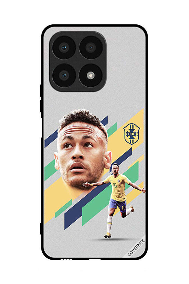 غطاء حماية لهاتف Honor X8a مع صورة نيمار