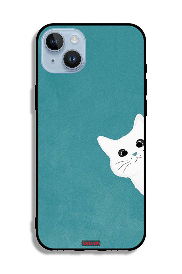 Apple iPhone 14 Plus Protective Case Cat Appearing - 2