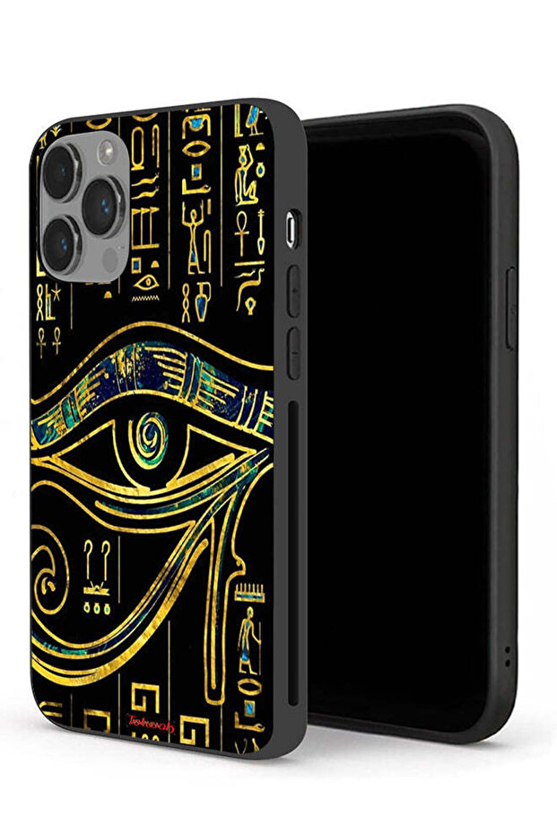جراب حماية لجهاز Apple iPhone 14 Pro Max بتصميم عين فنية