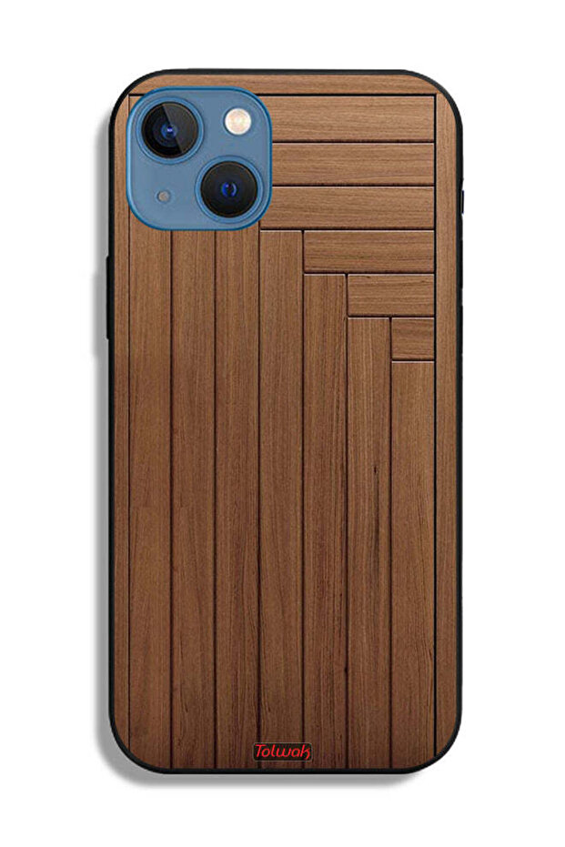 غطاء حماية لجهاز Apple iPhone 13 بنمط باب - 2