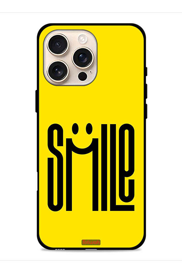 غطاء حماية لجهاز Apple iPhone 16 Pro Max برسومات ابتسامة