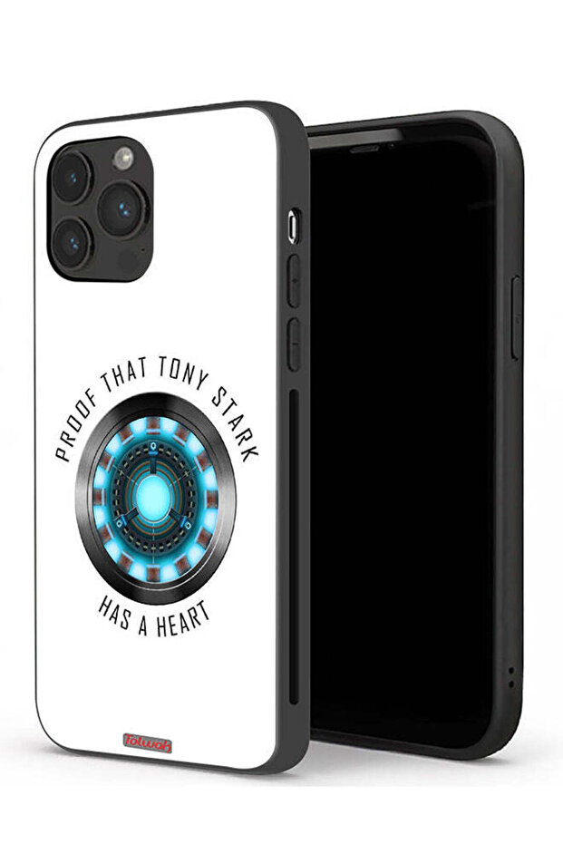 جراب حماية لجهاز Apple iPhone 13 Pro دليل على أن توني ستارك لديه قلب