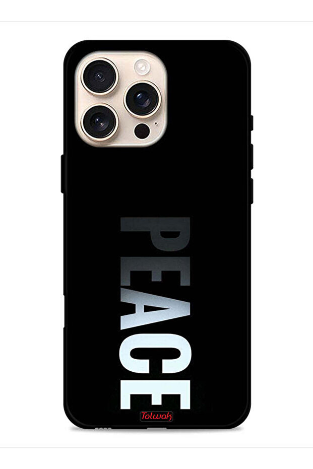 غطاء حماية لجهاز Apple iPhone 16 Pro - Peace