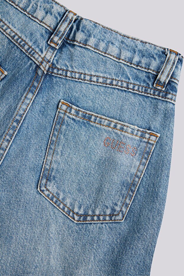 BG Store Kız Çocuk Mavi Pantolon - 7