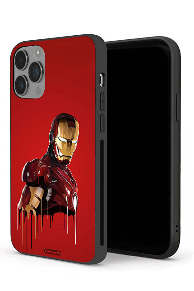 جراب حماية لجهاز Apple iPhone 14 Pro برسومات الرجل الحديدي