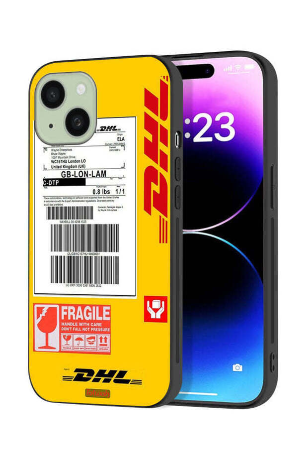 Apple iPhone 15 Plus Protective Case Cover Dhl Sticker
