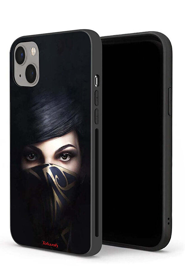 جراب حماية لجهاز Apple iPhone 13 mini بتصميم فتاة محجبة