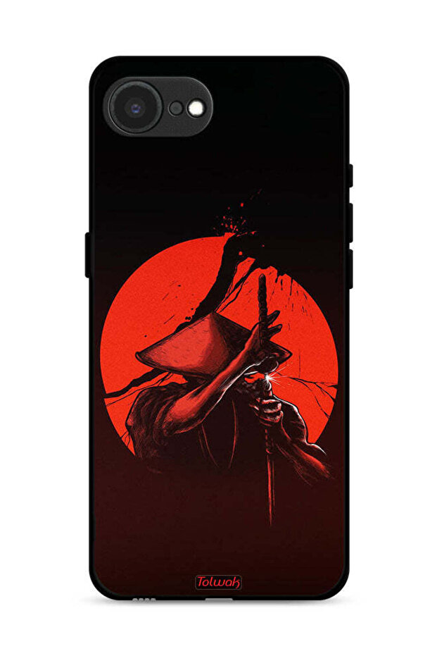 غطاء حماية لجهاز Apple iPhone 16e بتصميم محارب السيف
