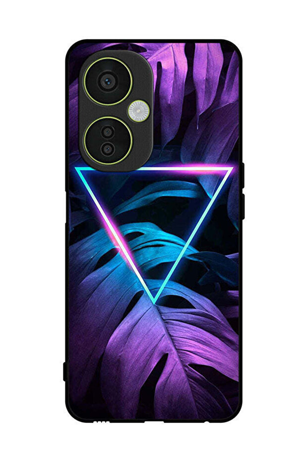 غطاء حماية لهاتف OnePlus Nord CE 3 Lite مثلث الإضاءة