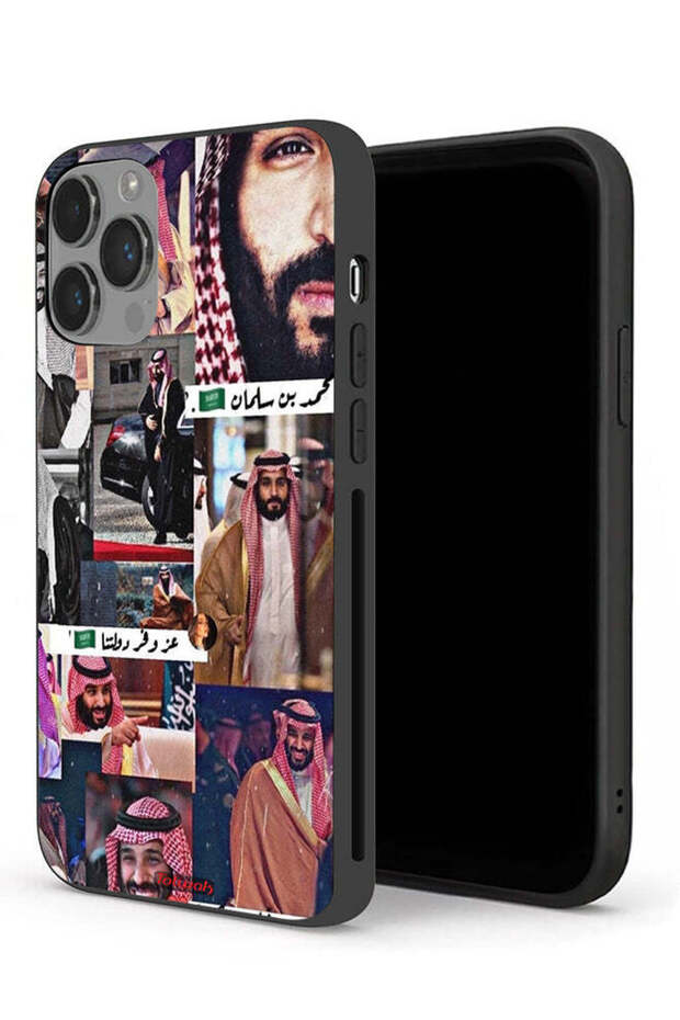 غطاء حماية لجهاز آيفون 14 برو ماكس من تصميم محمد بن سلمان العتيق