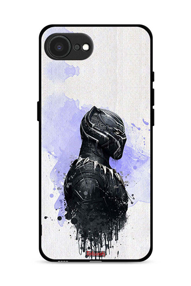 غطاء حماية لجهاز Apple iPhone 16e بتصميم النمر الأسود
