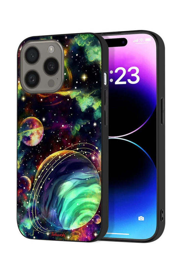 غطاء حماية لجهاز Apple iPhone 15 Pro Max من Planets