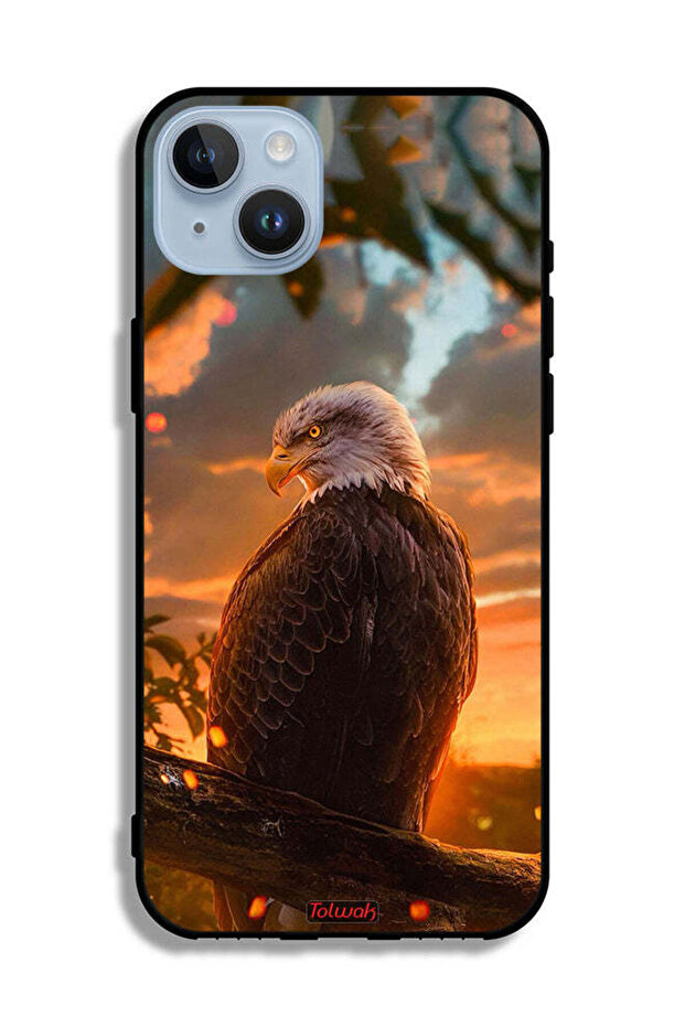 جراب حماية لجهاز Apple iPhone 14 Plus بتصميم النسر - 2