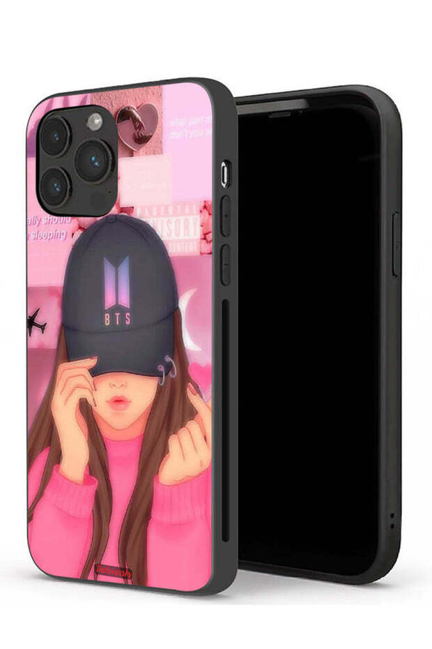 غطاء حماية لهاتف Apple iPhone 13 Pro بتصميم فتاة صغيرة