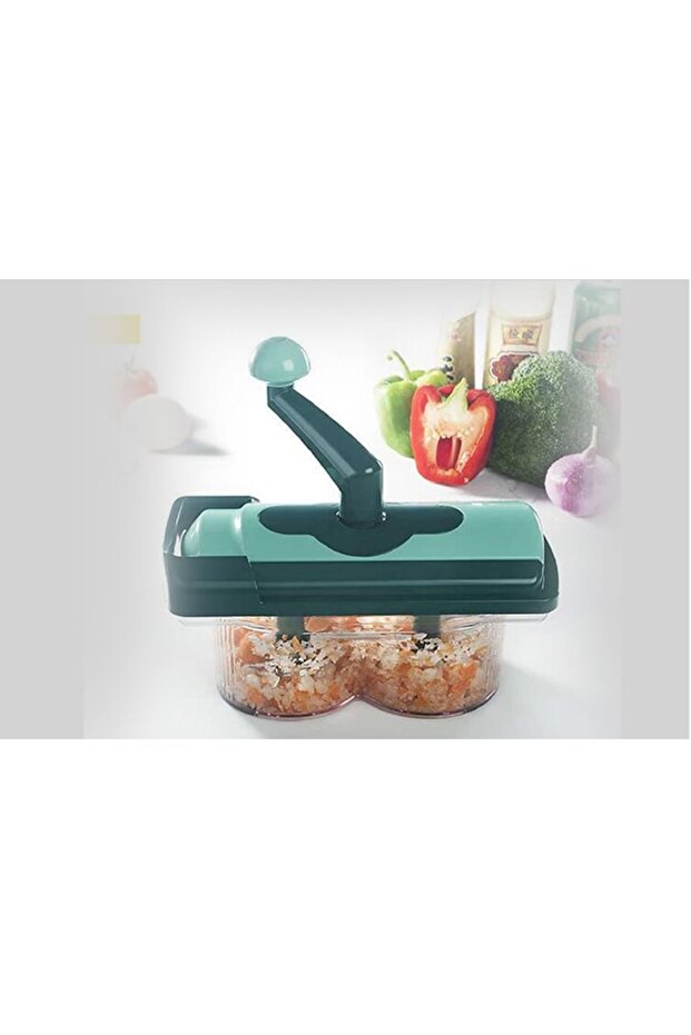 2قطعة قطاعة الخضروات والفواكه - 1