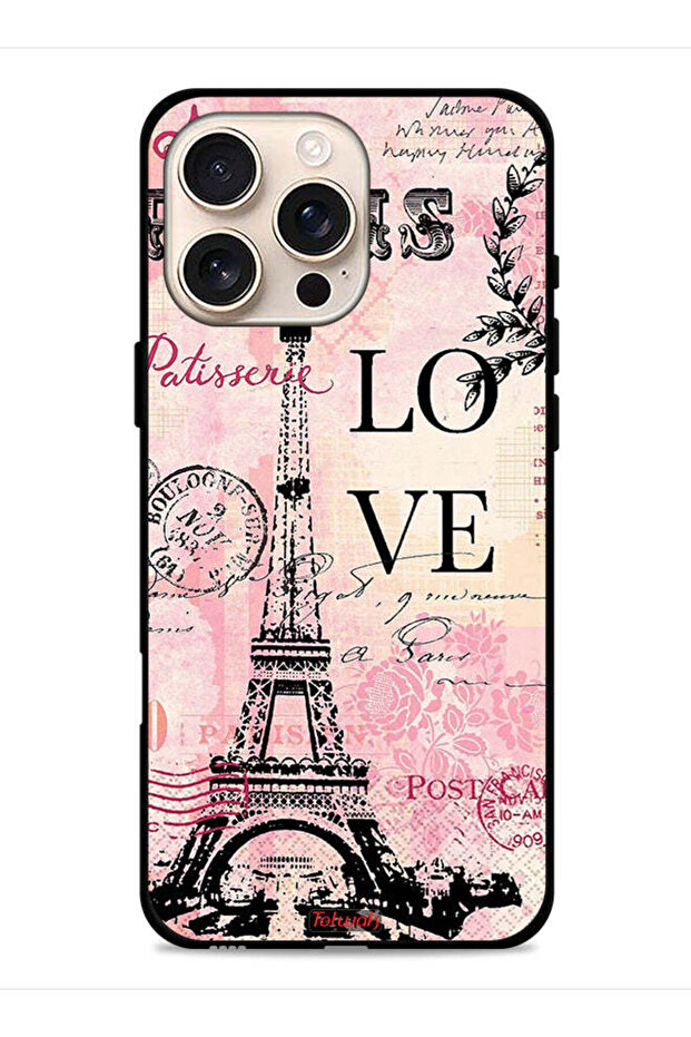 غطاء حماية لجهاز Apple iPhone 16 Pro من Paris Love