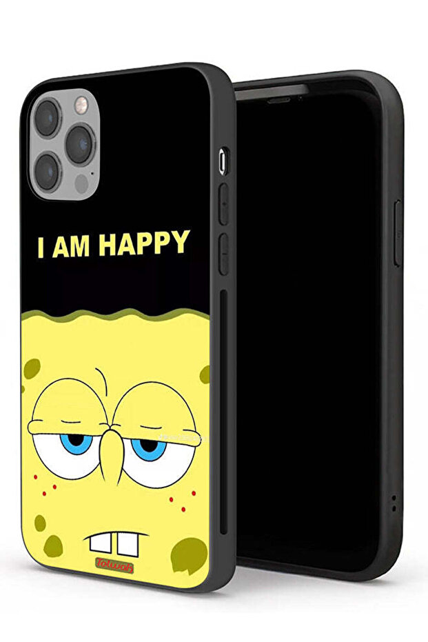 جراب حماية لجهاز Apple iPhone 12 Pro Max أنا سعيد