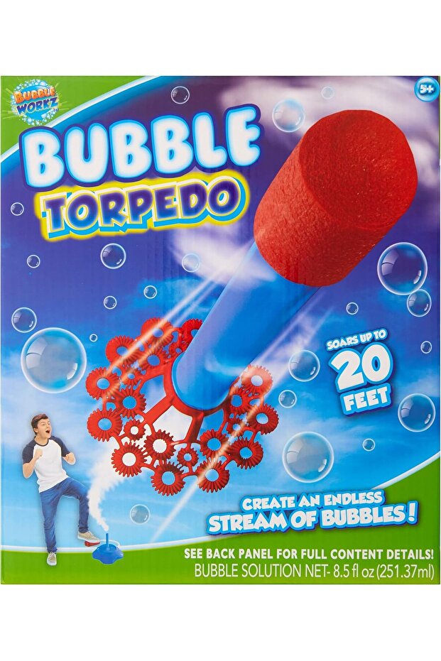 Bubble Torpedo Bubble Blast Off Outdoor Toy