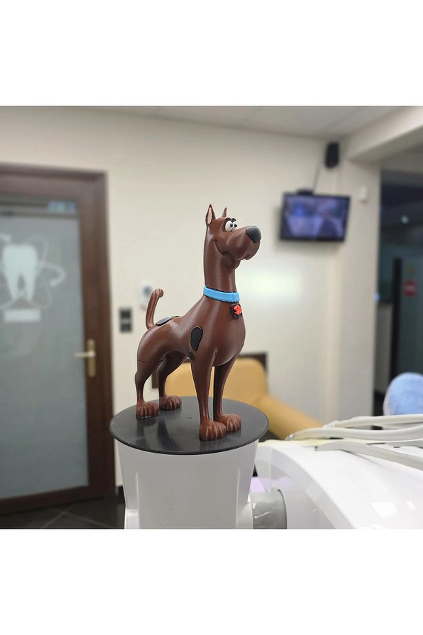 Scooby Doo Figür 20 cm – 3D Baskı Karakter Oyuncak (İsim Yazılabilir) - 2