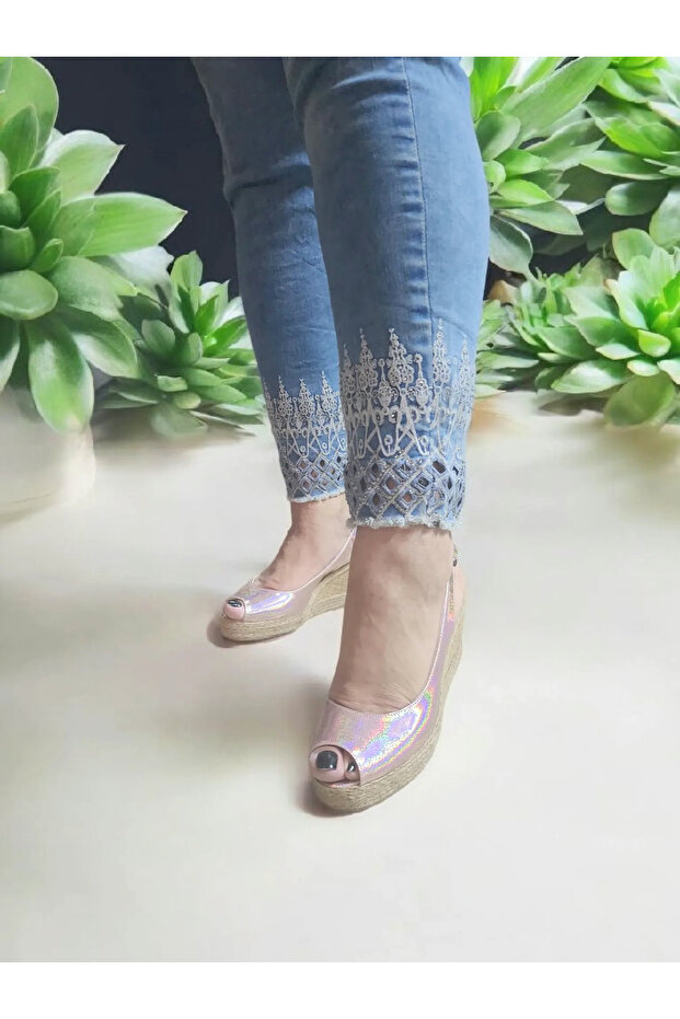 Wedge Heel Wicked & Linen Sandals