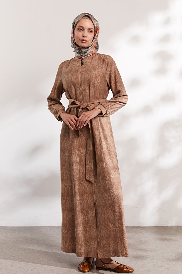 Fermuarlı Bomber Pardösü - 3