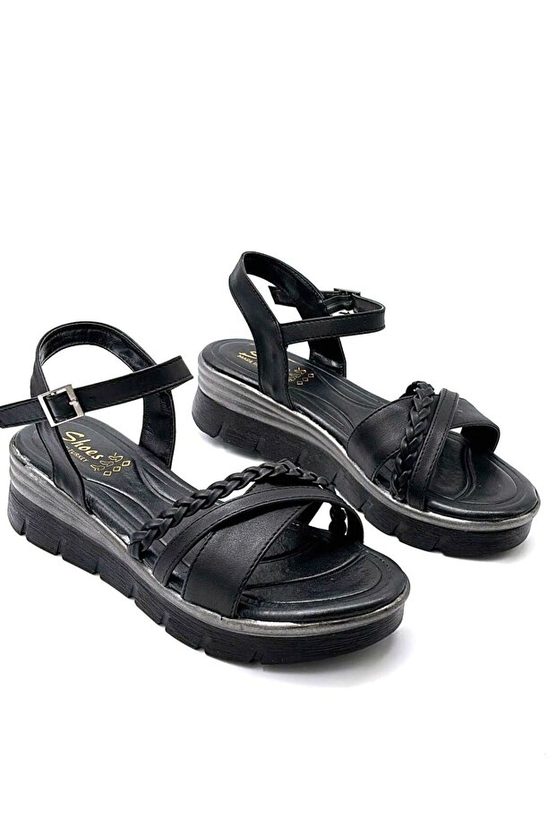Kindep Hyacinth Poly Light Sole Daily Women's Sandals Black