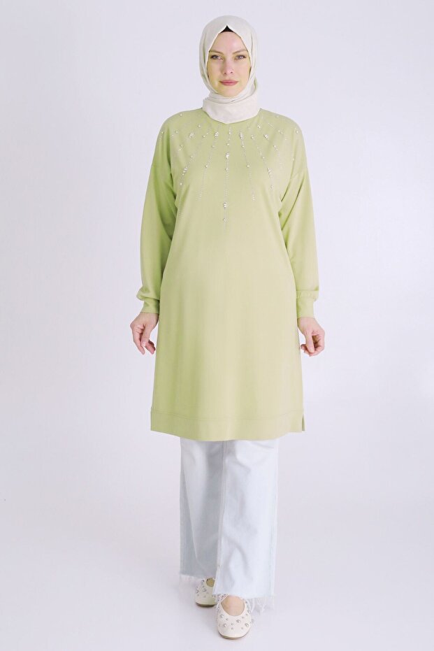 ÖRME TAŞLI TUNİK 20122 - 1