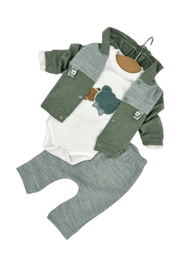 100% Customer Satisfaction Organic Cotton 3-Piece Men's Newborn Hospital Release