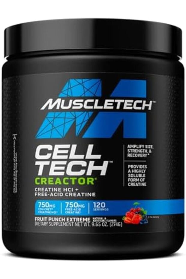 Cell-Tech Creactor Creatine HCl + Free-Acid Creatine - 2
